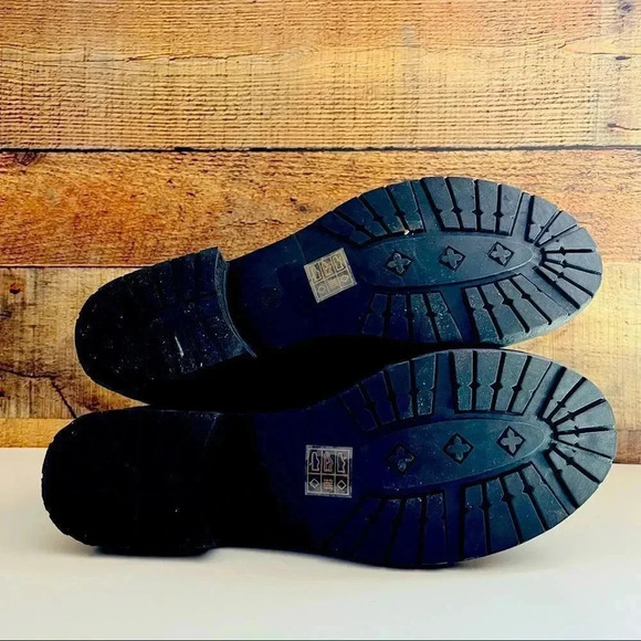 NWT Disney’s Lilo & Stitch Fold-Over Stitch Skeleton Combat Boots - Picture 6 of 8